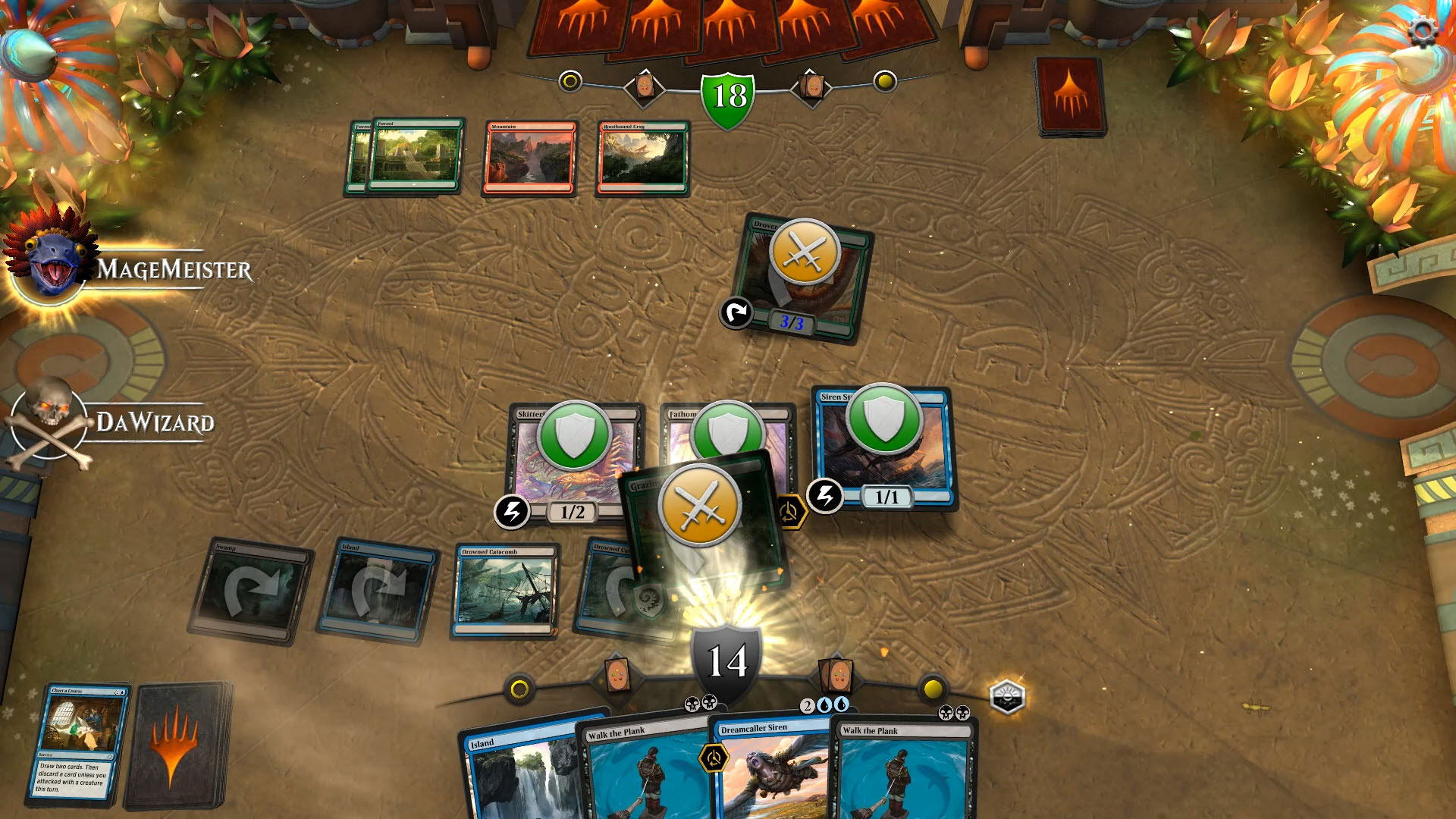 Premières images de MTG Arena