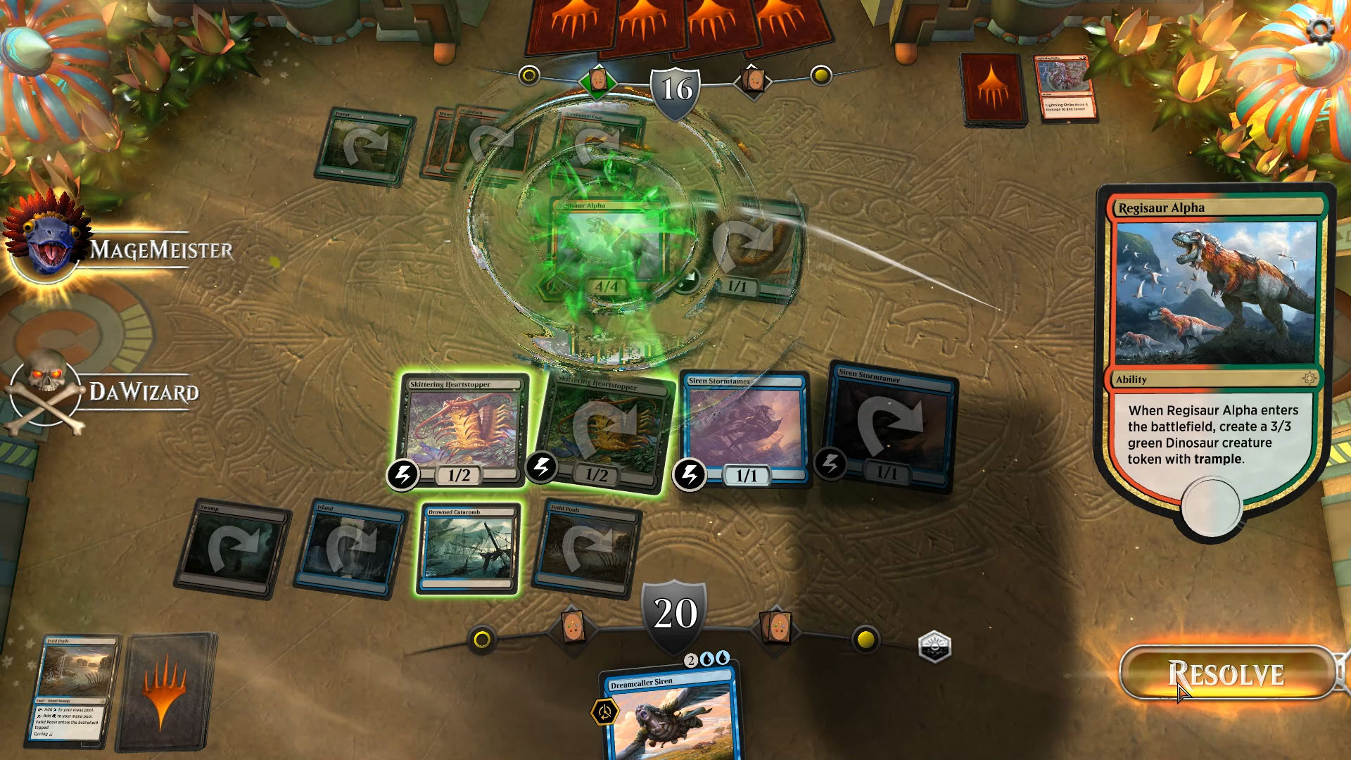 Premières images de MTG Arena