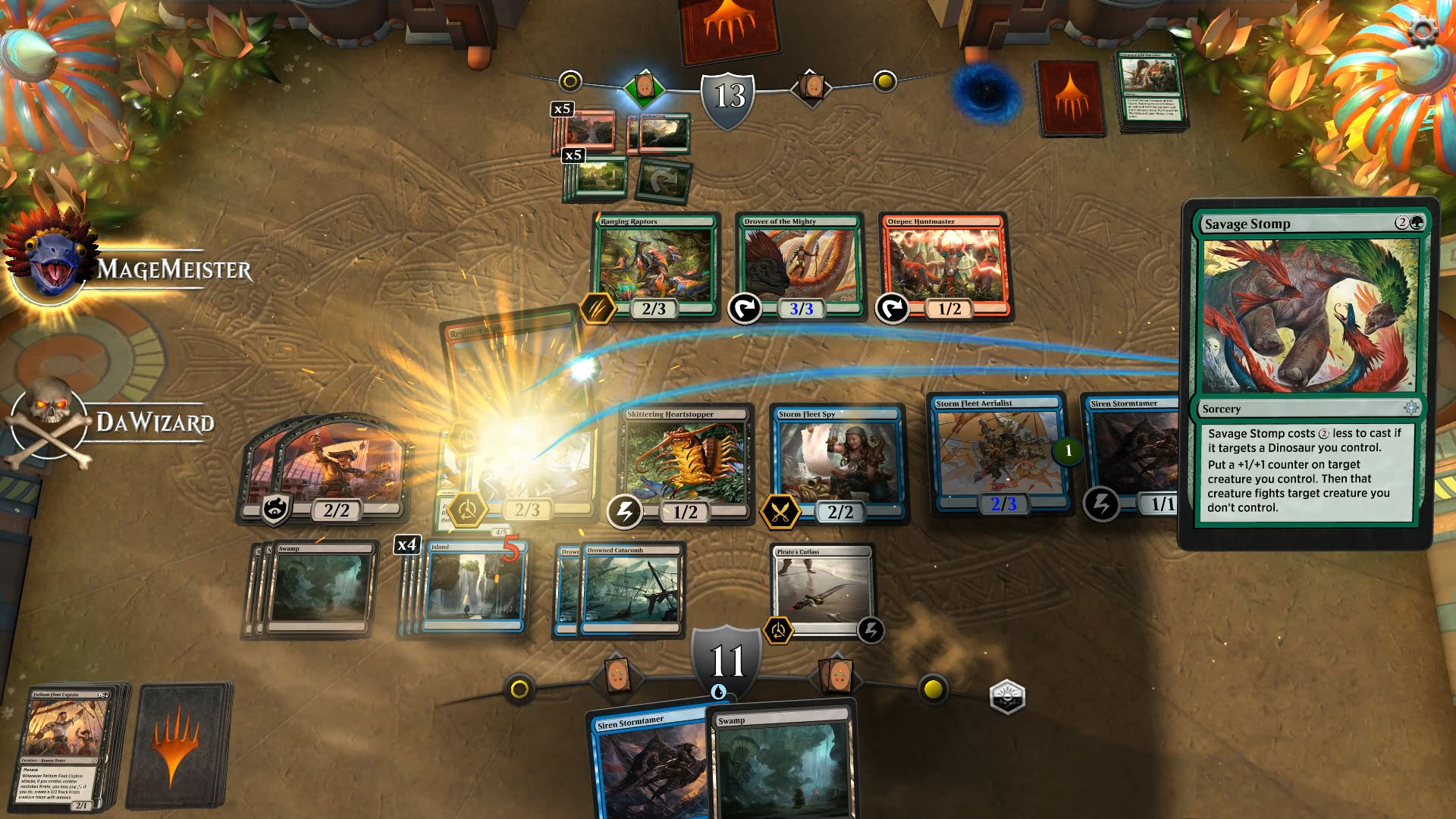 Premières images de MTG Arena