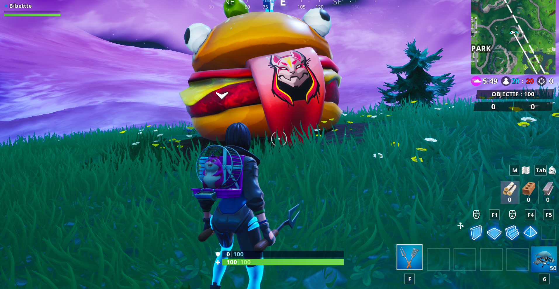 tête-durrr-burger-pleasant-park-saison10-Road-Trip-Defi