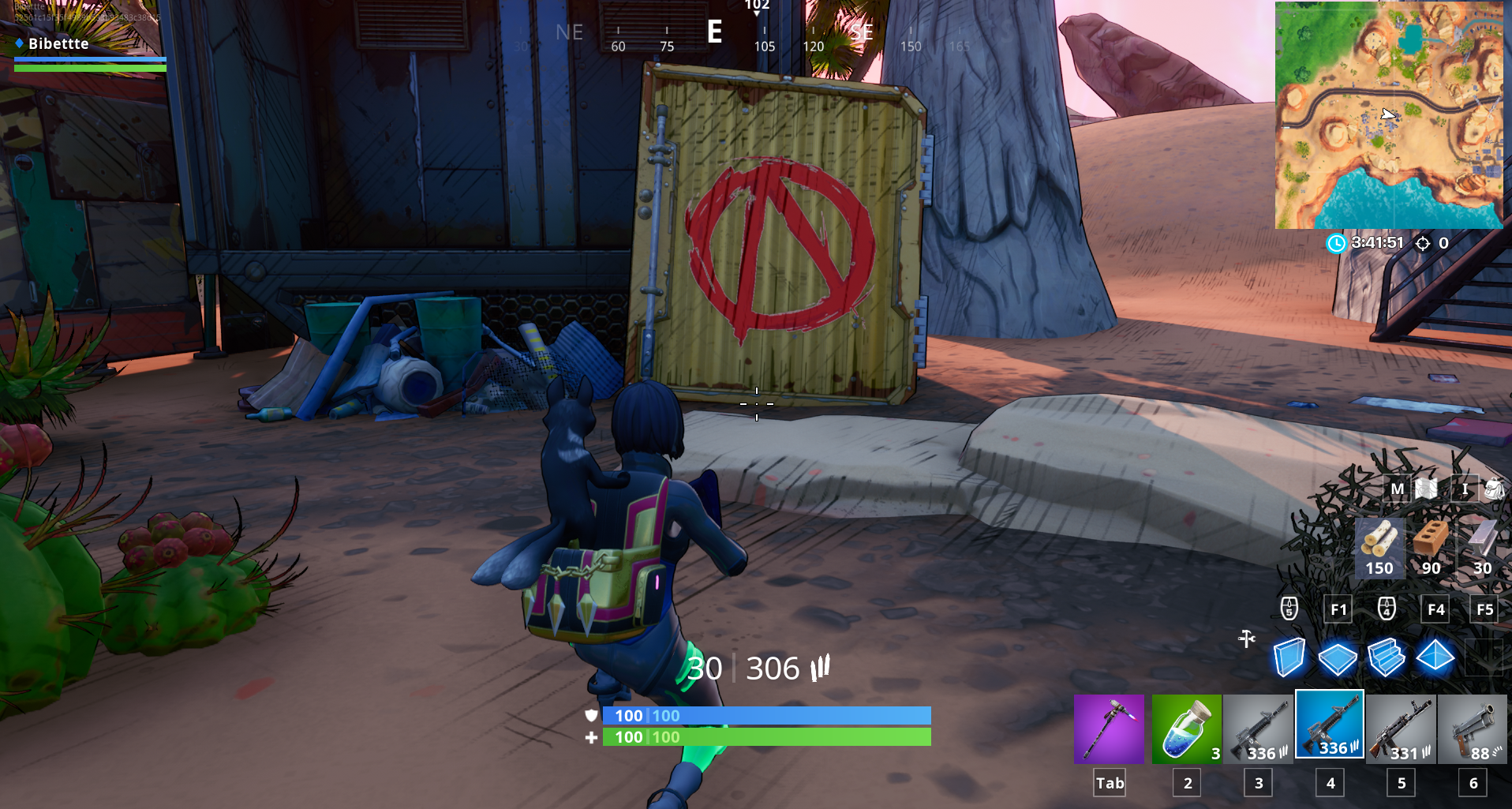 Fortnite-défi-Vault-Symbole-Pandore-Bienvenue-Saison 10