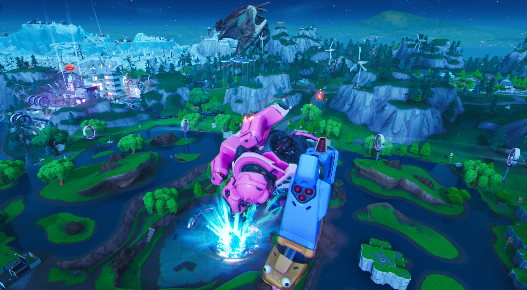 Bataille-finale-Robot-Monstre-Loot-Lake-event