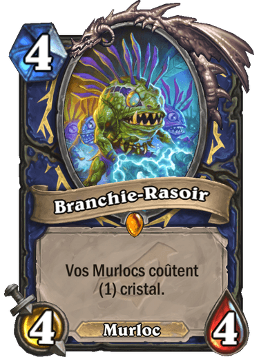 Hearthstone Carte Légendaire Branchie-Rasoir Éveil des ombres