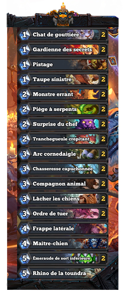 Deck Chasseur Secret d'Oliech