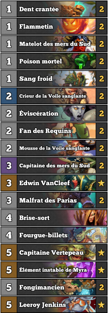 Deck Voleur Pirate