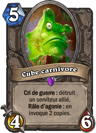 Hearthstone Cube Carnivore Carte
