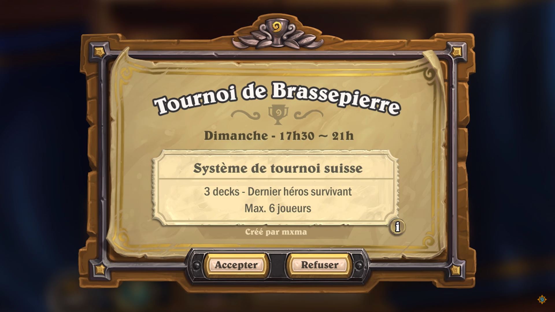Nouvelle année sur Hearthstone !