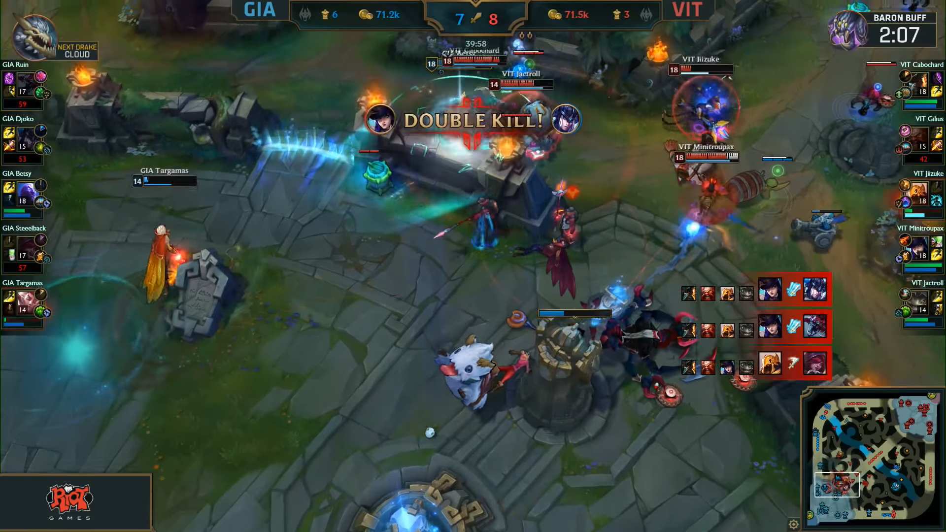 Vitality un départ tonitruant