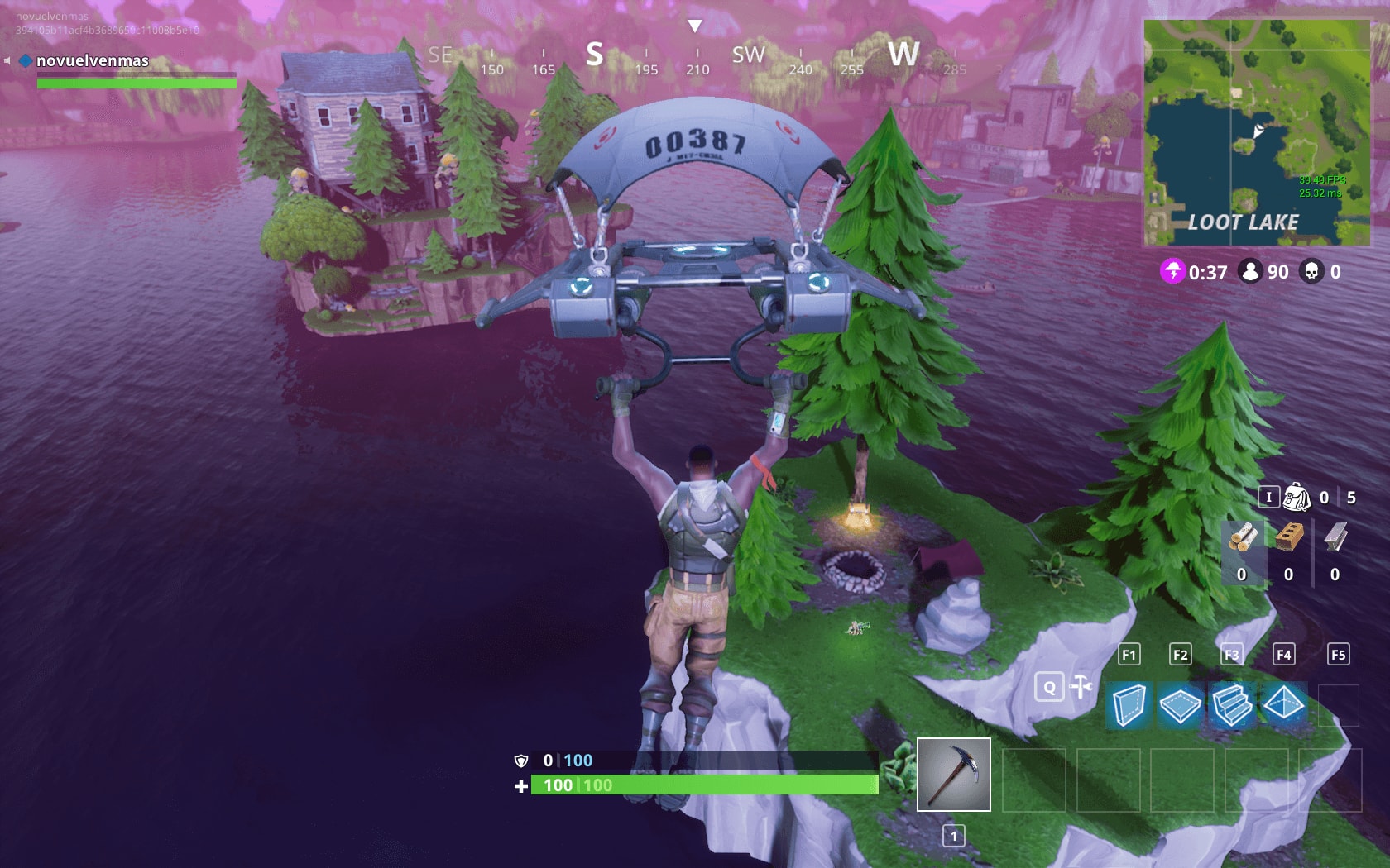 Défi : coffres à Loot Lake