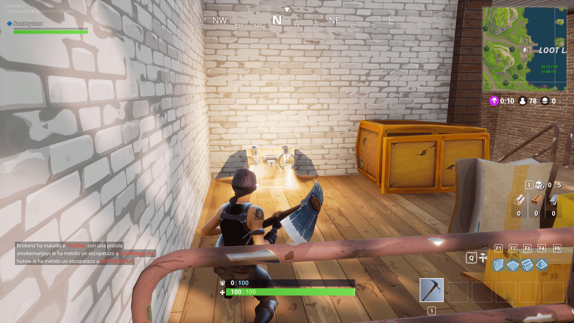 Défi : coffres à Loot Lake