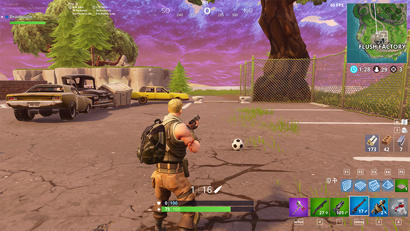 Défi : Marquer un but sur différents terrains