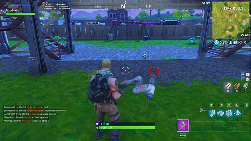 Défi : Marquer un but sur différents terrains