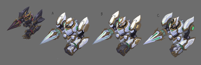 Les 2 skins Blitzcrank disponibles