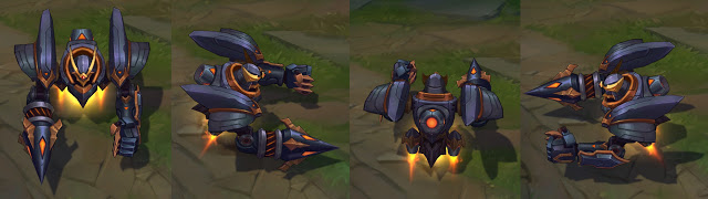Les 2 skins Blitzcrank disponibles