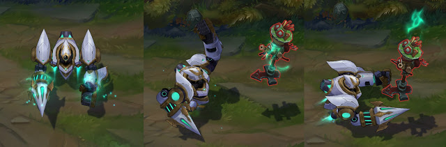 Les 2 skins Blitzcrank disponibles