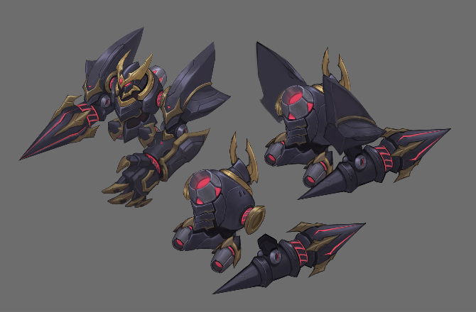 Les 2 skins Blitzcrank disponibles