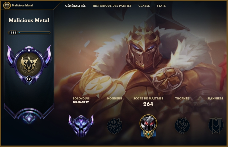 Profil de Malicious Metal