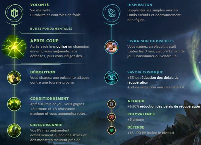 LoL Runes Blitzcrank Support