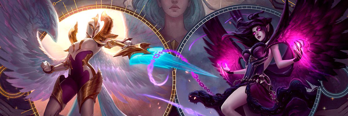 LoL Artwork Kayle Morgana