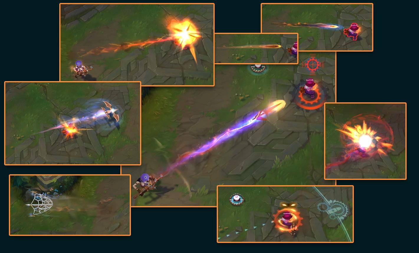 LoL Mise à Jour Effets Visuels Caitlyn