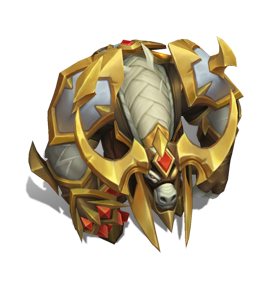 LoL Alistar Conquérant Chroma Doré