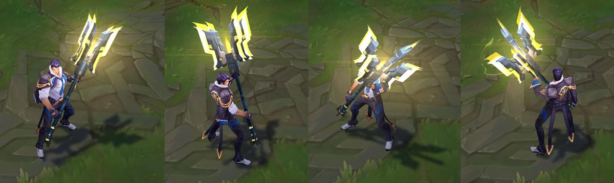 LoL Battle Academia Jayce Skin PBE