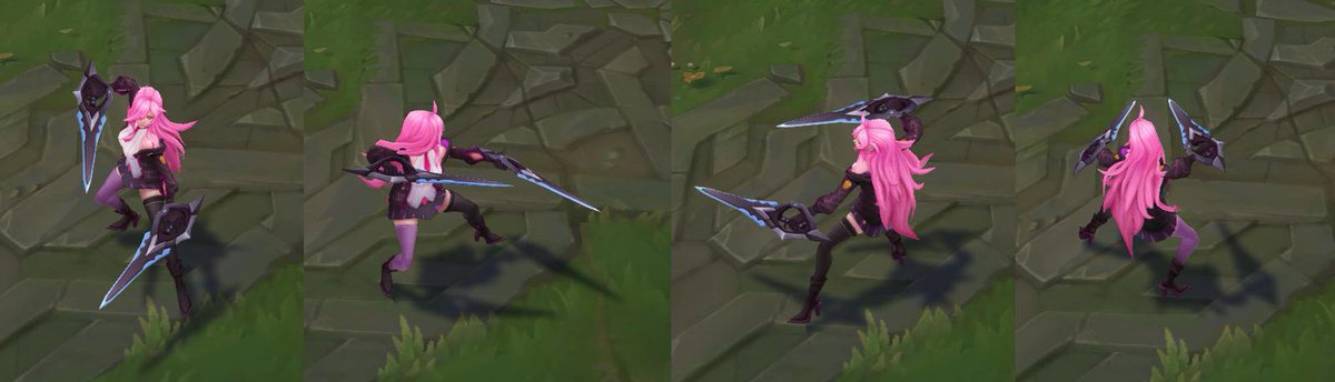 LoL Battle Academia Katarina Skin PBE