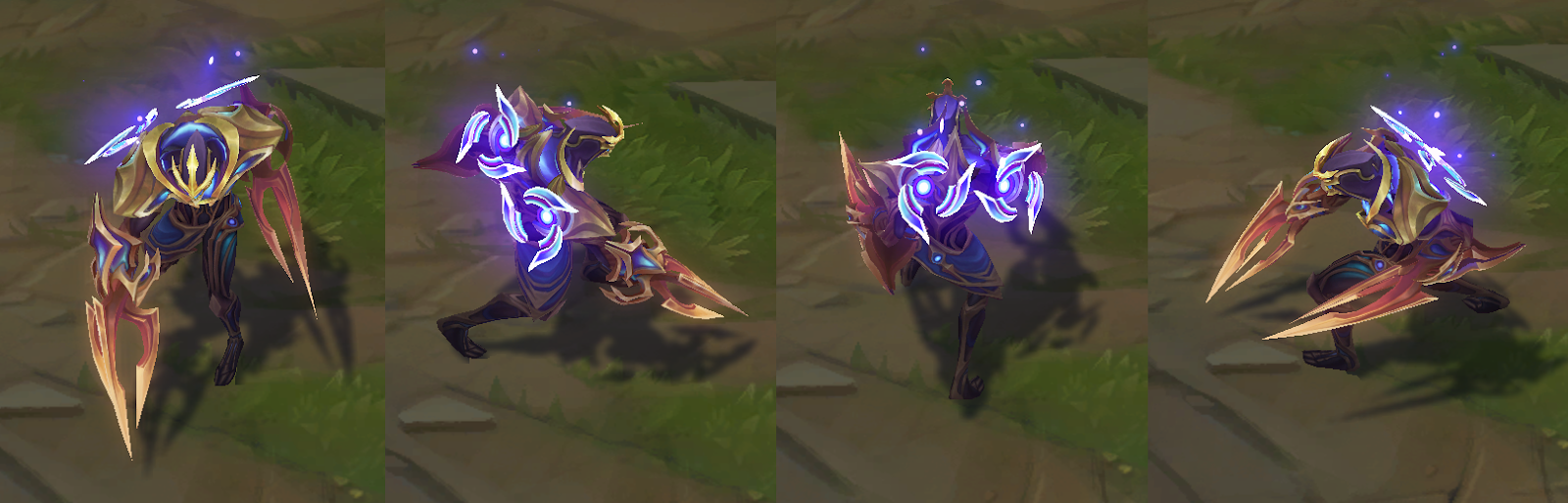 LoL Galaxy Slayer Zed Skin PBE