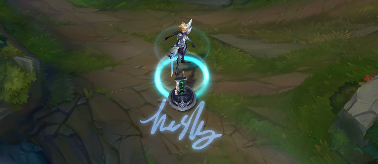 LoL Invictus Gaming Fiora Skin PBE