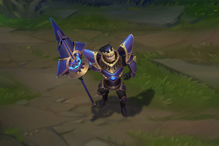 LoL Jarvan IV Hextech Skin PBE