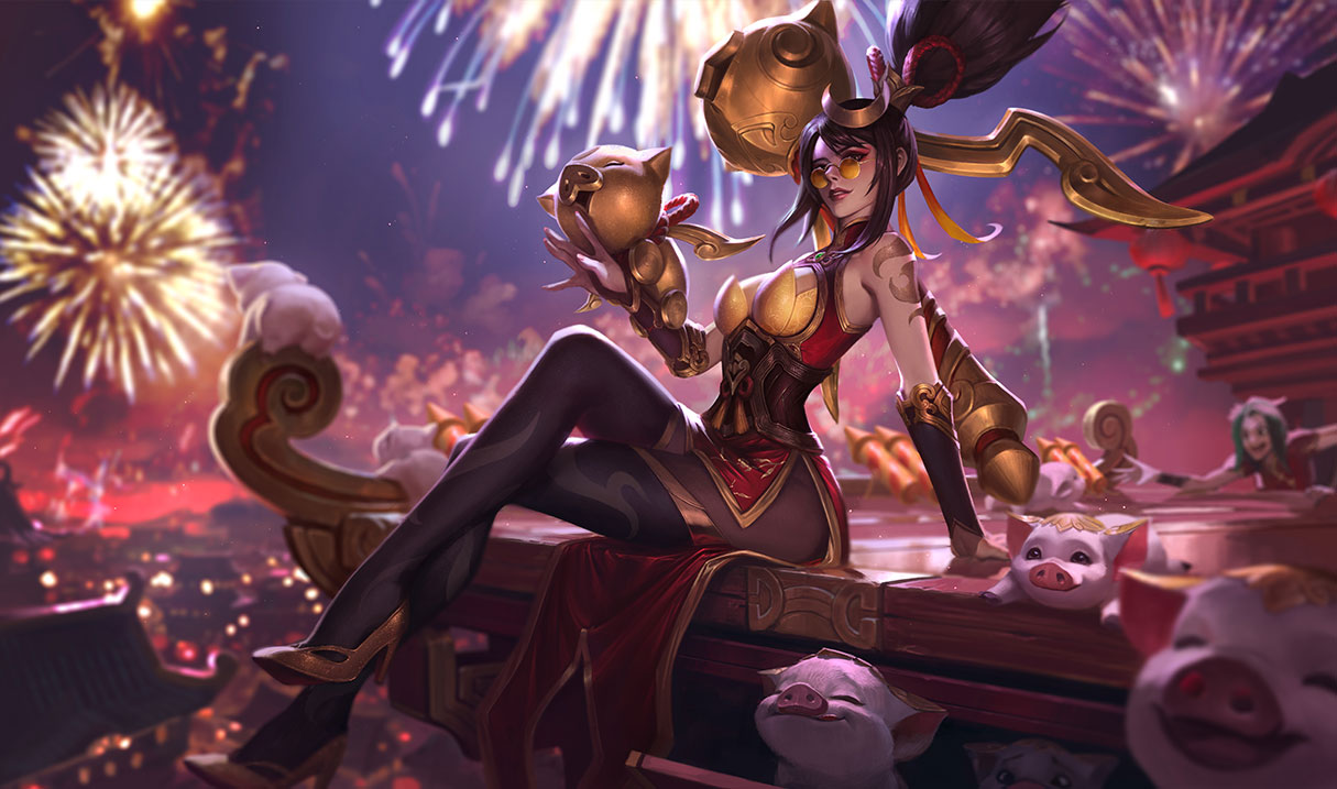 Vayne Pyrotechnicienne Skin LoL