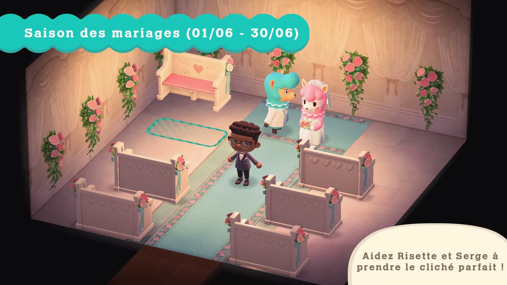 animal-crossing-new-horizons-saison-mariages-serge-risette-décoration