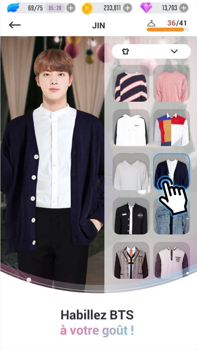 Devenez manager de K-Pop avec BTS World !