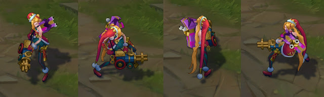 Splash-art du skin Draven Père Noël