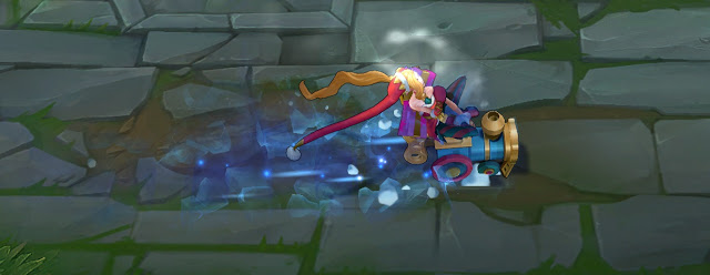 Splash-art du skin Draven Père Noël