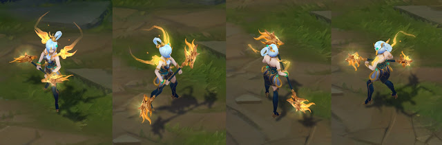 Splash-arts des skins lunaires