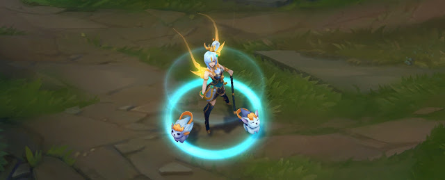 Splash-arts des skins lunaires