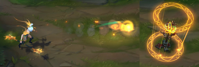 Splash-arts des skins lunaires