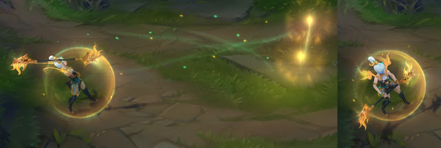 Splash-arts des skins lunaires