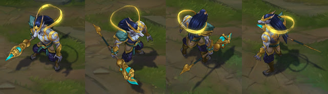 Splash-arts des skins lunaires