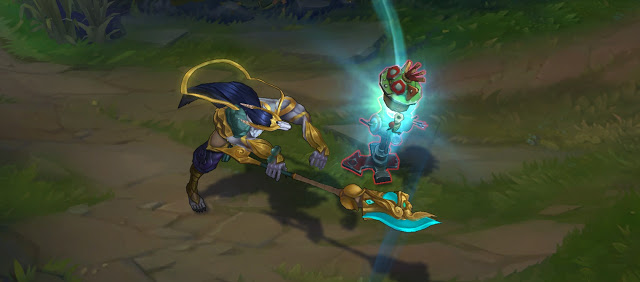 Splash-arts des skins lunaires