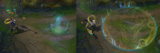 Splash-arts des skins lunaires