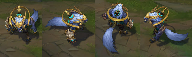 Splash-arts des skins lunaires