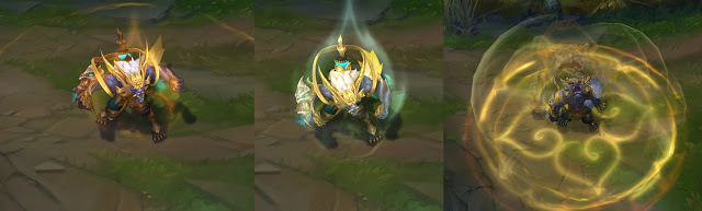 Splash-arts des skins lunaires