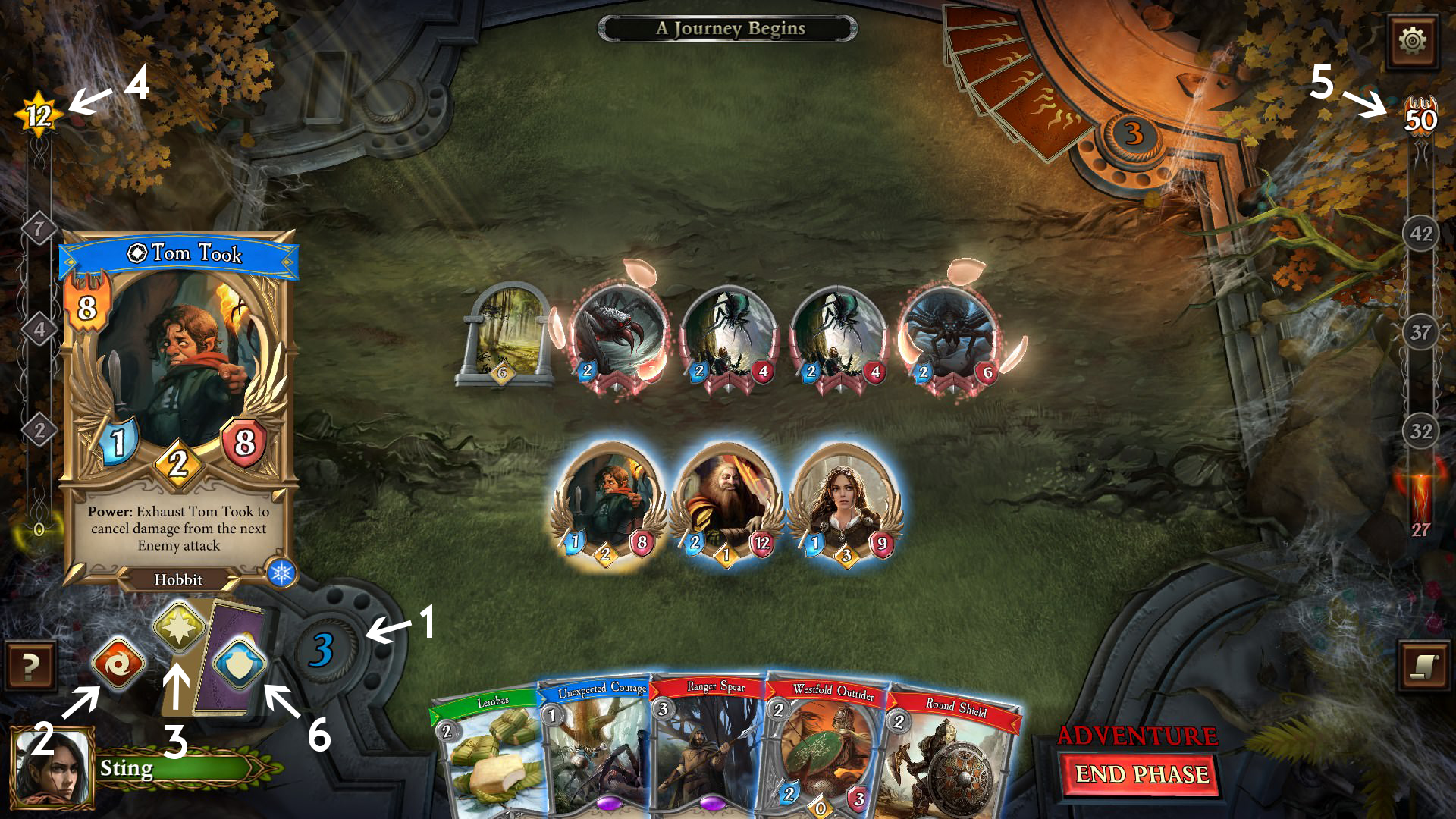 Comment progresser sur LOTR : LCG