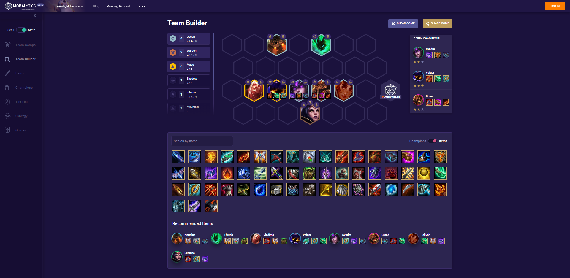 Les trois meilleurs Team builder de Teamfight Tactics