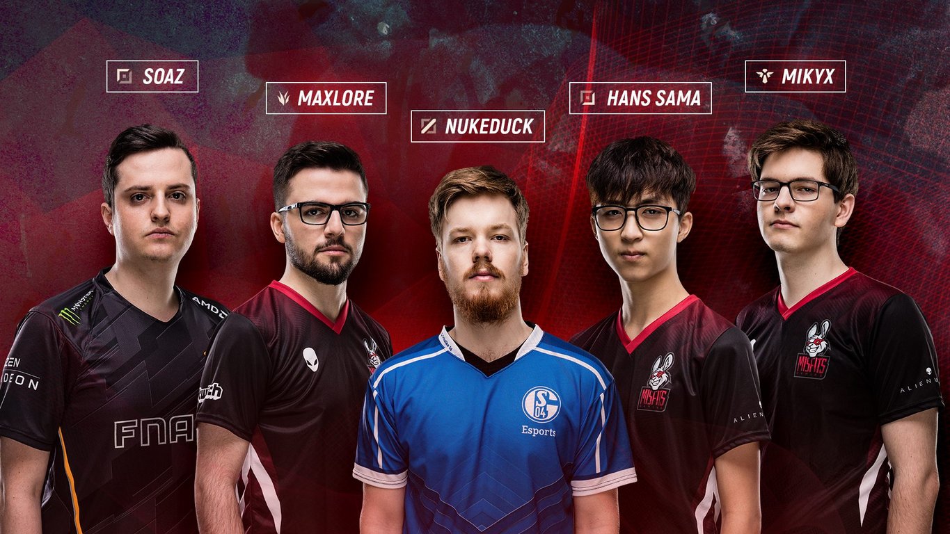 Les équipes types de l'été en LCS EU