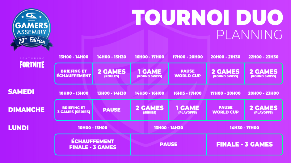 Gamers Assembly Duo Fortnite Planning