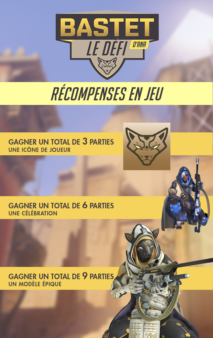 Un mini événement pour gagner le skin Ana Bastet