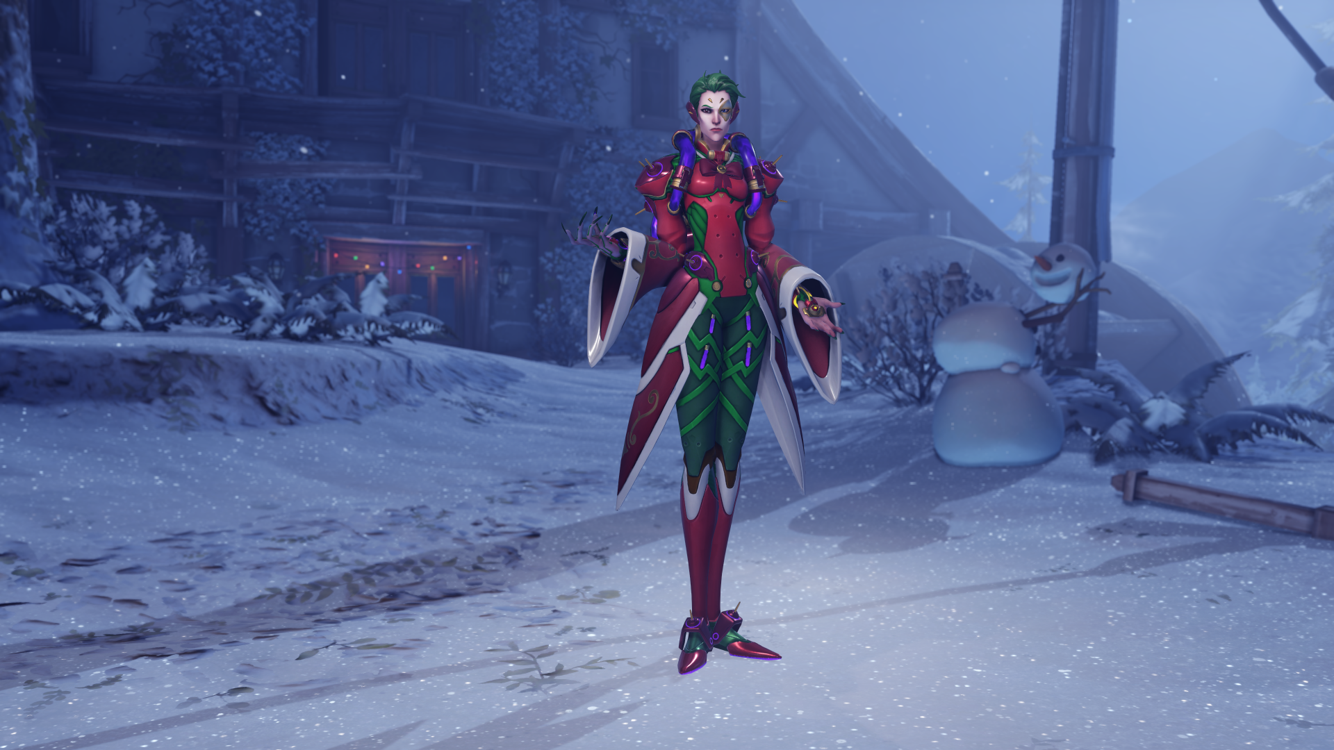 Les skins de la féérie hivernale